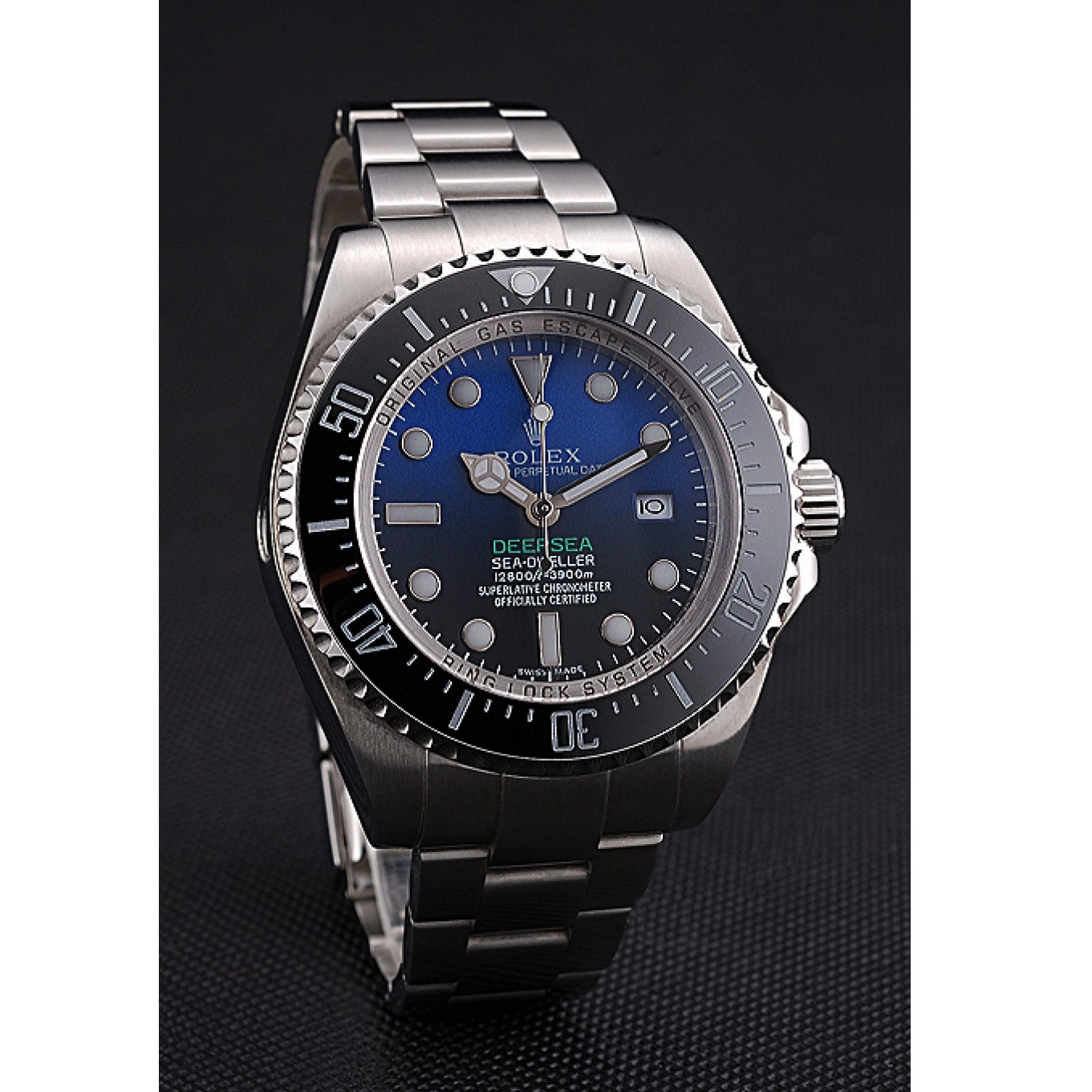 MiroTime 0809 Swiss Deepsea Dweller James Cameron Black Dial Stainless Steel Case And Bracelet 622847